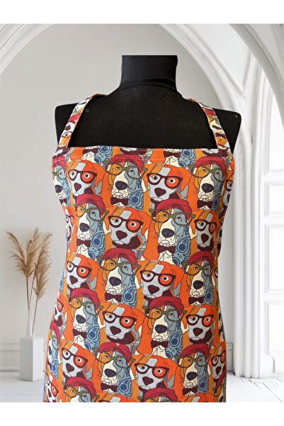 favori bonem Patterned Kitchen Apron Chef Apron Cook Clothing First Quality Chef Apron