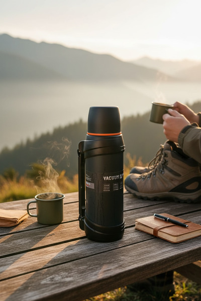 FREFLY Vacuum 2.5 Litre Paslanmaz Çelik Termos - 48 Saat Sicak Soğuk Tutma Öz...