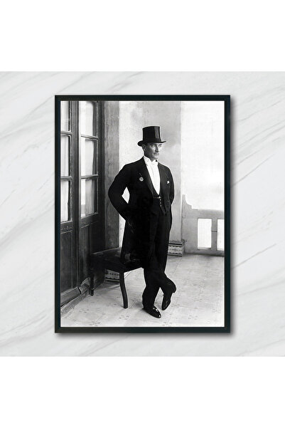 ArtSepeti Mustafa Kemal Atatürk - Poster Çerçevesiz Poster Duvar Tablosu Mode...