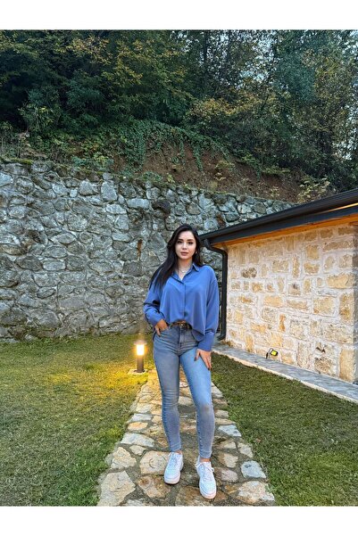 BUTİCK قميص كبير الحجم مناسب للارتداء من تيستور