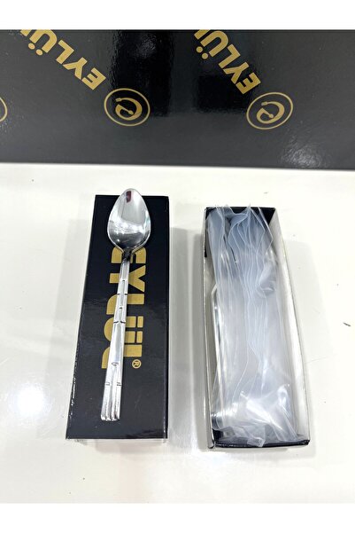 Eylül Nur Model Çay Kaşık (12 Adet / 1 Düzine) (18/10 - 304 KALİTE)