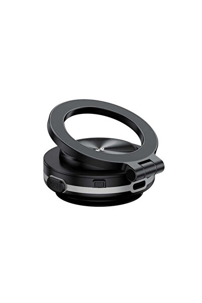 Drip Magnetic Drip Mobile Phone Holder with Rotating Feature - Black