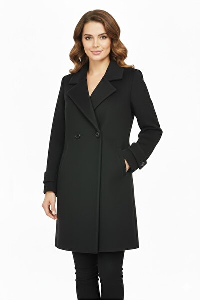 elma abone New Season Women's Single Button Angora Coat