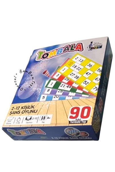 Oyunsal Yılbaşı Tombala Aile Oyunu Tombala Eğitici Oyunlar Eğlenceli Kutu Oyunu