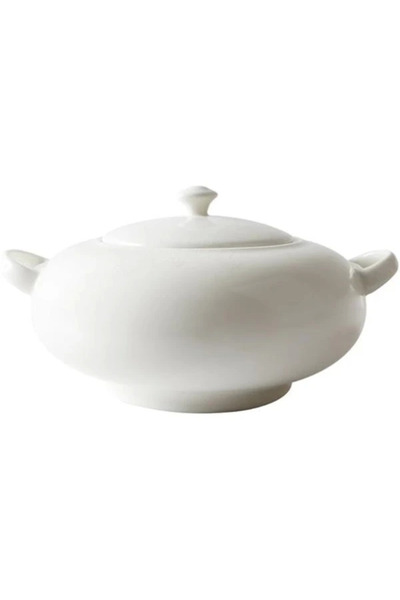 AyrStore 04ALM002660 Bride Çorba Tabağı, Porselen