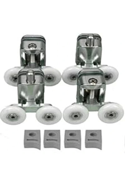 AyrStore Duşakabin Tekerlek Seti, 4 Adet Duşakabin Teker, Duşakabin Set