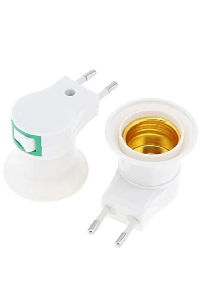 AyrStore 2 Adet Lamba Duyu, Prize Takılan, E27, Anahtarlı Lamba Duyu