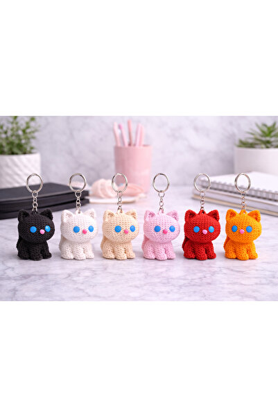 HIZARCIOĞLU İÇ VE DIŞ TİCARET Breloc cu figurină de pisică în culori surpriză...