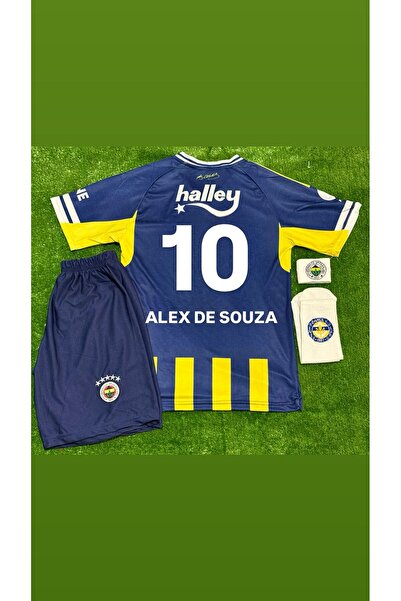 SPECİAL ARENA 5 YILDIZLI FENER/B.A.H.Ç.E 2026 ALEX DE SOUZA 10 İÇ SAHA ÇOCUK FORMASI 4 LÜ SET