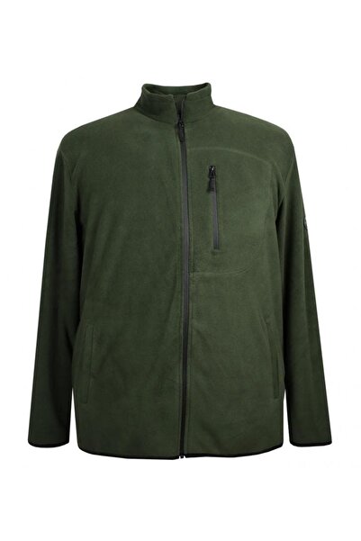 tambattal Plus Size Zippered Fleece Sweatshirt (Wide Comfortable Fit)