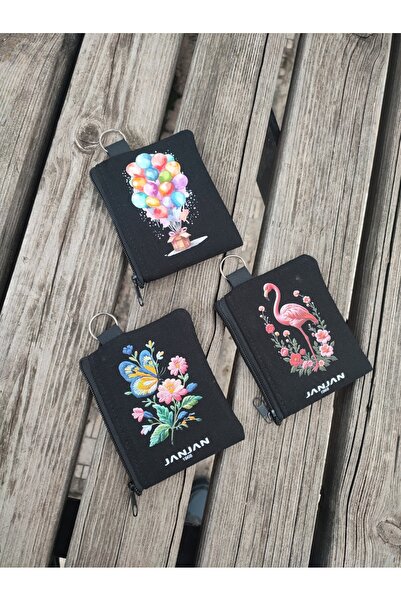 JANJAN Coin Purse,Organizer,Small Wallet with Zipper,Canvas Wallet,Kids Wallet,Gift Wallet