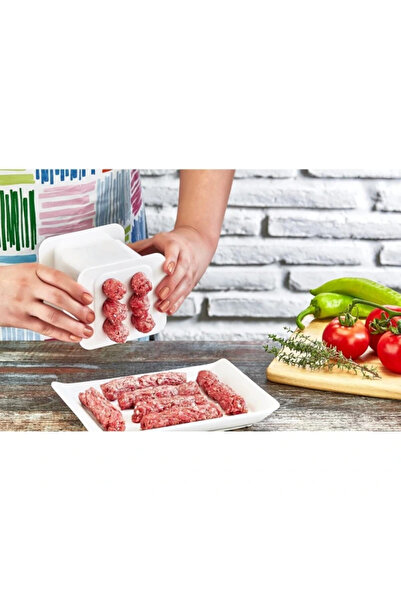 AyrStore Kolay Tekirdağ Köfte Kalıbı ve Aparatı Pratik Tekirdağ Köfte Yapma A...