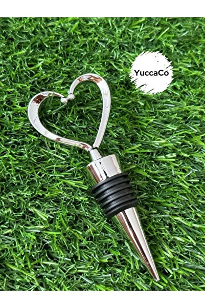 YuccaCo Accessorize Your Life Çelik Figür Şişe Tıpası/Şarap Şişesi Tıpa
