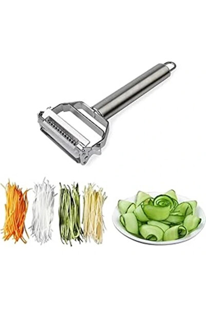 AyrStore Paslanmaz Çelik Jülyen Soyucu Julien Dograyıcı Rende 1 Adet