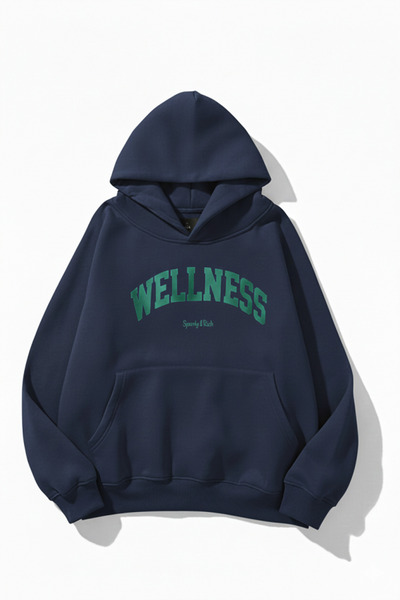 Mayer Butik Unisex muška/ženska wellness majica sa kapuljačom i širokim krojem