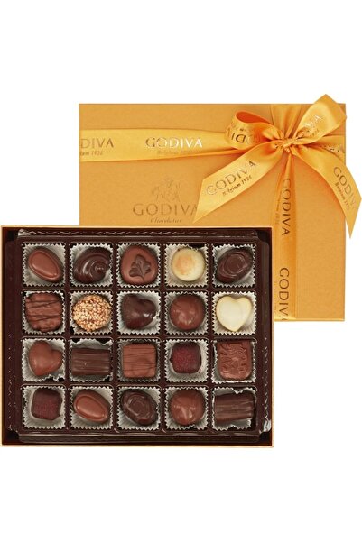 Godiva Gold Rigid Box, 20 Adet Pralin