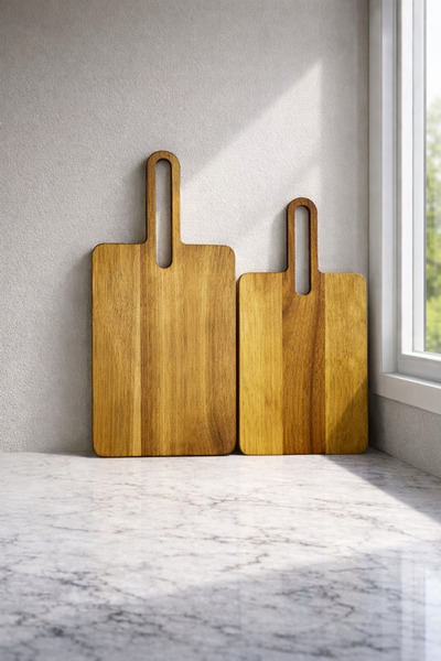 GARDEN ART HOME Arco Acacia Presentation Board Small Size