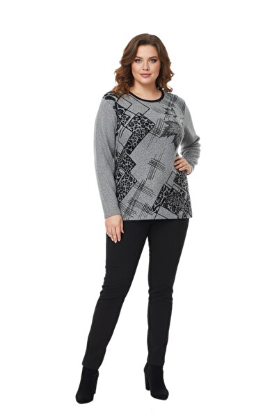 BAGLAN Women's Yumoş Stone Printed Blouse Bgl-St05069