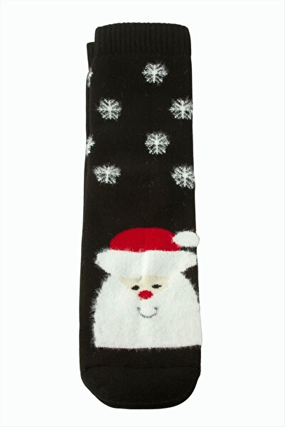 FREEDOM STOREE Șosete groase de Crăciun cu Moș Crăciun bumbac moale