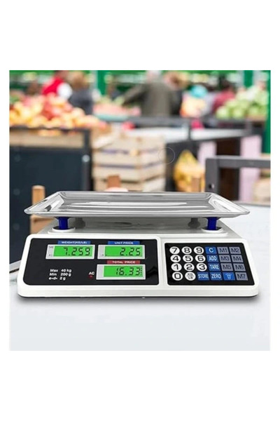 AyrStore Elektronik Dijital Terazi, Bakkal Manav Market ve Kasap Kullanımına ...