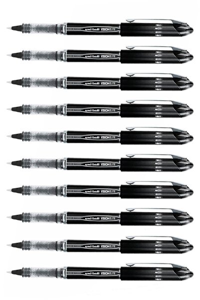 Artlantis Siyah Pilot Kalem UB-205 Vision Elite 0.5mm 10 Adet Uniball Pilot Kalem 0.5 mm Roller Uçlu Pilot Kal