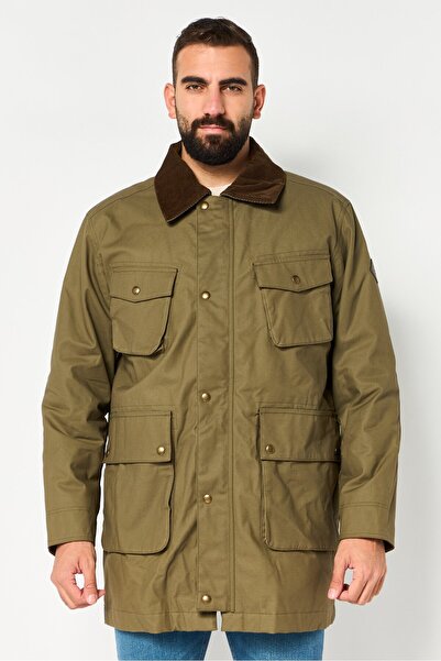 Gant Men Plain Parka Jacket, Olive