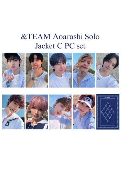 Sntay &TEAM Fotokart seti Aoarashi Solo Jacket 'ot9'