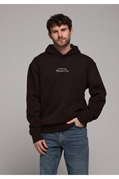 Colin's Comfort Fit Erkek Kahverengi Sweatshirt