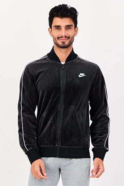 Nike Men Sportswear Fit Long Sleeve Outdoor Jacket, Black