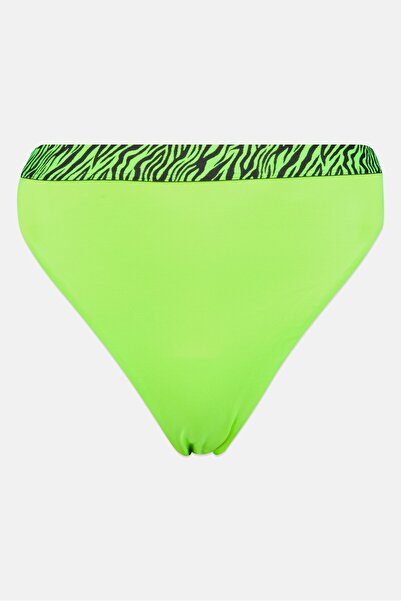 Nike Women Brand Logo Bikini Bottom, Lime Green