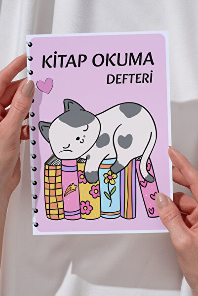 daily notebook Book Reading Planner, Notebook, A5 (14X21 cm) Size