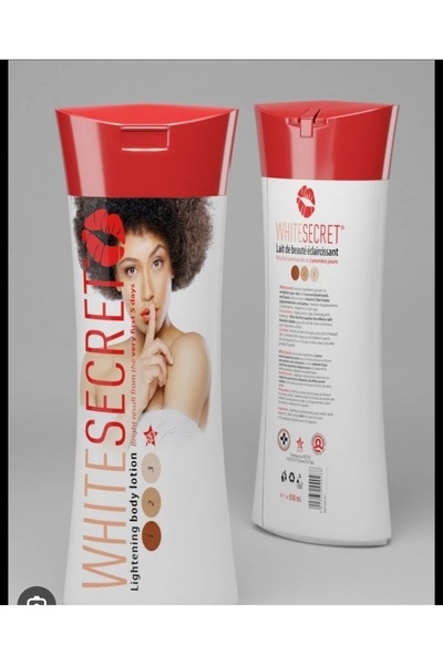 Gandour لوشن الجسم لتفتيح البشرة من وايت سيكريت، 500 مل