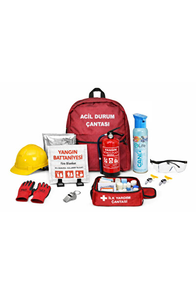 Doğal Eczane Yangın Çantası Yönetmelik Uyumlu Yangın Söndürme Çantası