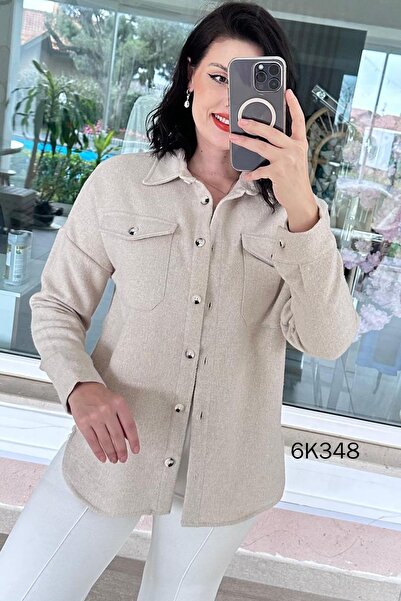 İnce Topuk Çift Cepli Oduncu Gömlek 6k348