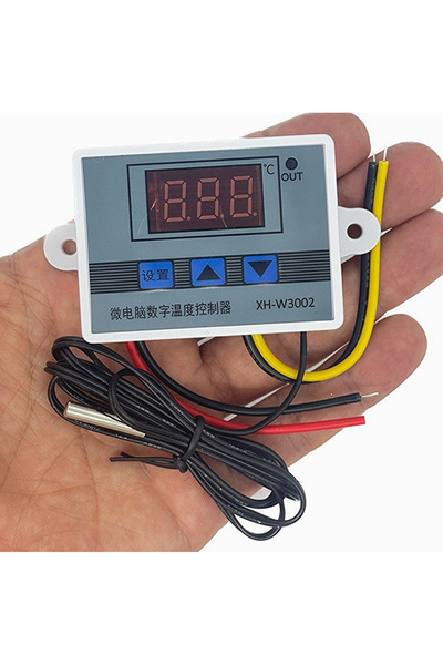 ElektronikPazar XH-W3002 220V AC Dijital Ayarlı Termostat 1500W