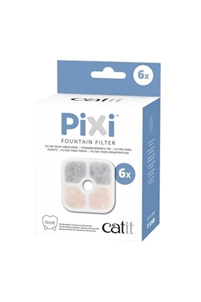 Catit Pixi Automatic Water Dispenser Replacement Filter Cartridge 6 Pack