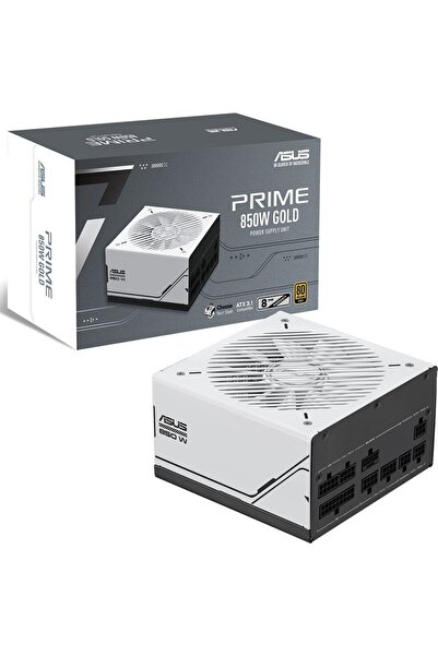 ASUS Prime Ap-850G 80+ Gold 850W Pcie 5.1 Ve Atx 3.1 Uyumlu 8 Yıl Garantili M...