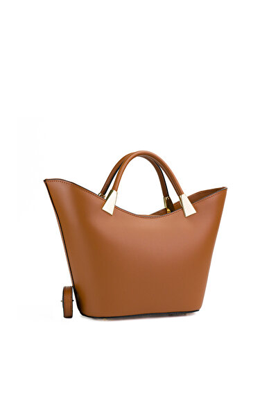 Posete Fagaras Maia Leather Purse - Cognac, Genuine Leather Bag, Bags, Summer...