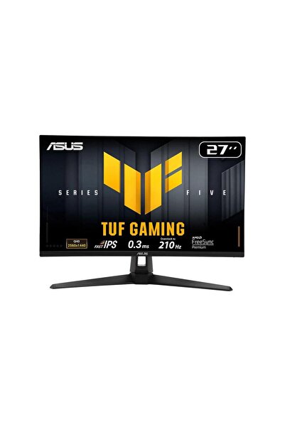 ASUS 27" Tuf Gaming Vg27Aq5A 210Hz 0.3Ms 2K Qhd Adaptive Sync Fast İps Gaming...