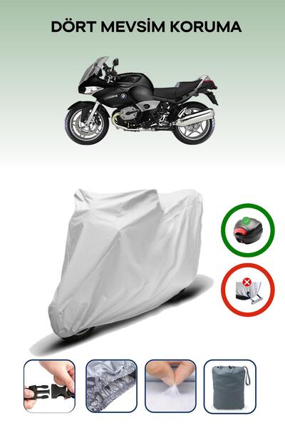 Breen Gray Rear Bag Compatible Bmw R 1200 St Compatible Motorcycle Tarpaulin ...
