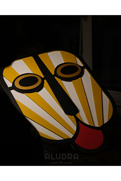 Pop Art Ahşap Duvar Dekoru Tablo