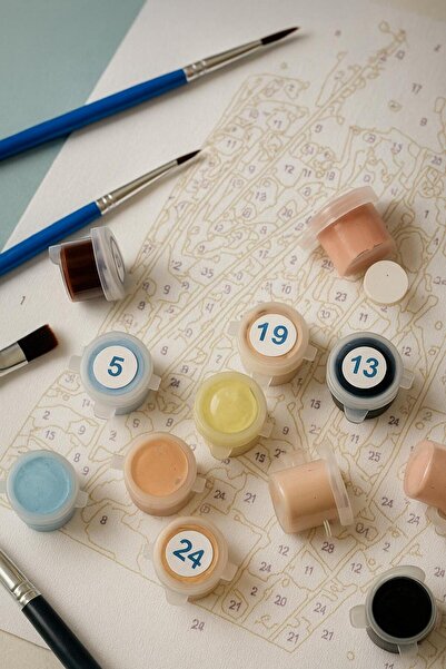 ORENDA HOBİ SANAT SAYILARLA BOYAMA Orenda Hobi Yedek Boya Seti (modele göre)