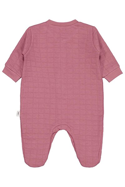 Civil Baby 96 بدلة مطرزة للأطفال من عمر 1-9 أشهر - وردي 9-12 شهرًا