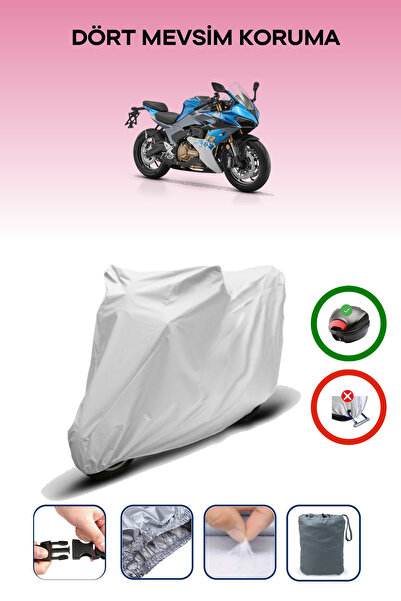 Breen Gray Tail Bag Compatible Rks Srk550 Rs Compatible Motorcycle Tarpaulin ...