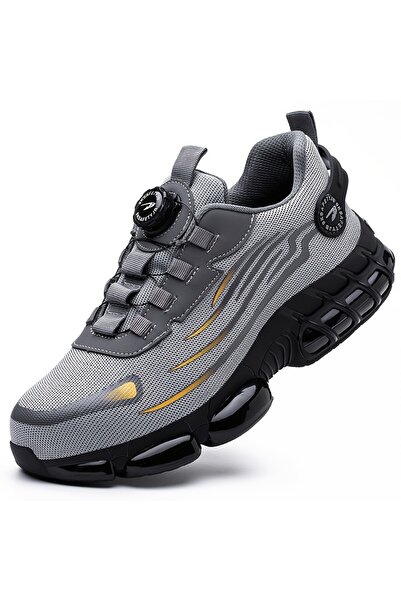 SOSENFER 男士透气运动鞋，舒适百搭户外慢跑旋转扣男鞋