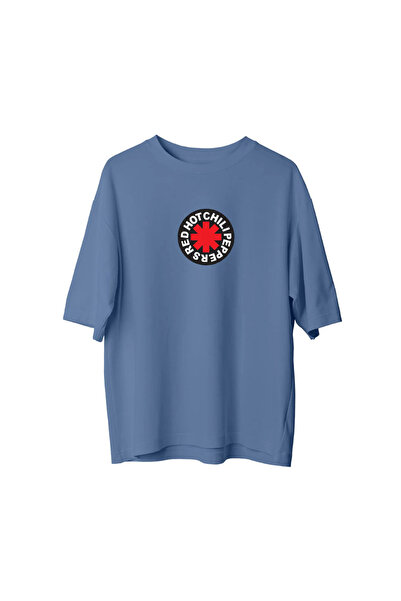 CANDLEMASTORE Red Hot Chili Peppers - Oversized T-Shirt