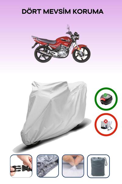 Breen Gray Rear Bag Compatible Kuba Xr 125 Compatible Motorcycle Tarpaulin Mo...