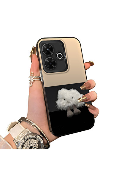 ucuc حافظة لهاتف Xiaomi Redmi 13 مصنوعة من السيليكون الصلب ومضادة للسقوط وذات...