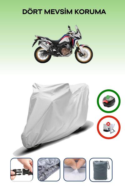 Breen Grey Tail Bag Compatible Honda Crf1000L Africa Twin Adventure Sports Compatible Motorcycle Canvas