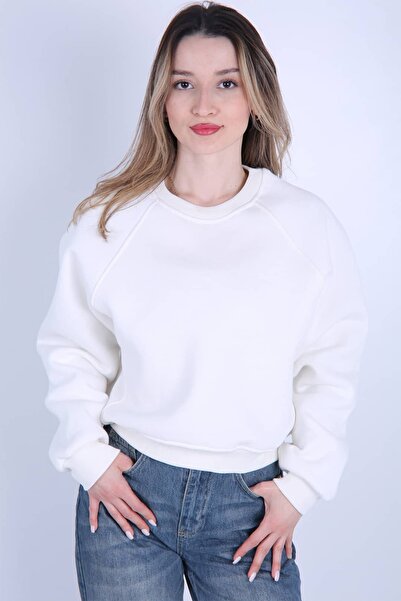 VeniLife Hanorac basic cu 3 fire de ață, tip șardon